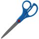 Sparco 7" Kids Straight Scissors - 7" Overall Length - Straight - Stainless Steel - Pointed Tip - Blue - 1 Each