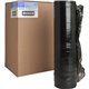 Sparco Heavyweight Black Stretch Film - 18" Width x 1500 ft Length - 4 Wrap(s) - Heavyweight - Black - 4 / Carton
