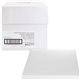 Sparco Perforated Blank Computer Paper - 8 1/2" x 11" - 20 lb Basis Weight - 2550 / Carton - Perforated - White