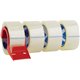 Sparco Heavy-duty Packaging Tape with Dispenser - 55 yd Length x 2" Width - 3" Core - 3 mil - Acrylic Backing - Dispenser Includ