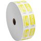 Sparco Roll Tickets - Yellow - 2000/Roll
