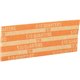 Sparco Flat Coin Wrappers - 1000 Wrap(s)Total $10 in 40 Coins of 25¢ Denomination - 60 lb Basis Weight - Kraft - Orange - 1000 /