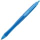 So-Mine Serve Berry Quick Dry Retract Gel Ink Pen - Medium Pen Point - 0.7 mm Pen Point Size - Retractable - Blue Gel-based Ink 