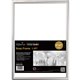 Seco Classic Snap Frame - 27" x 41" Frame Size - Rectangle - Black - 1 Each - Aluminum - Silver