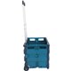 Seco Folding Shopping/Utility Cart - Telescopic Handle - 77 lb Capacity - Plastic - 14.9" Length x 16.5" Width x 15.9" Height - 