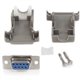 StarTech.com Solder D-SUB - Assembled - Plastic Backshell Serial / parallel connector - DB-9 (F) - Serial connector - DB-9 (F)