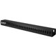 StarTech.com Vertical Cable Organizer with Finger Ducts - Vertical Cable Management Panel - Rack-Mount Cable Raceway - 20U - 3 f