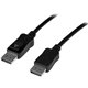StarTech.com 32ft (10m) Active DisplayPort Cable, 4K UHD DisplayPort Cable, Long DP Cable/Cord for Projector/Monitor, w/ Latches