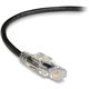 Black Box GigaBase 3 Cat.5e UTP Patch Network Cable - 7 ft Category 5e Network Cable for Patch Panel, Wallplate, Network Device 