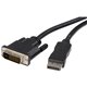 StarTech.com 10ft (3m) DisplayPort to DVI Cable, DisplayPort to DVI-D Adapter/Converter Cable, 1080p Video, DP 1.2 to DVI Monito