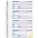 Adams Spiral 2-part Money/Rent Receipt Book - 200 Sheet(s) - Spiral Bound - 2 Part - 2.75" x 7.62" Form Size - White, Canary - A