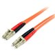 StarTech.com 7m Fiber Optic Cable - Multimode Duplex 62.5/125 - LSZH - LC/LC - OM1 - LC to LC Fiber Patch Cable - Connect fiber 