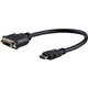 StarTech.com 8in HDMIÂ to DVI-D Video Cable Adapter - HDMI Male to DVI Female - Connect a DVI-D device to an HDMI-enabled device