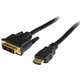 StarTech.com 10 ft HDMIÂ to DVI-D Cable - M/M - Connect an HDMI-enabled output device to a DVI-D display, or a DVI-D output devi