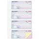 Adams Tapebound 3-part Money Receipt Book - 100 Sheet(s) - Tape Bound - 3 PartCarbonless Copy - 2.75" x 7.62" Form Size - White,