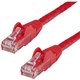 StarTech.com 30ft CAT6 Ethernet Cable - Red Snagless Gigabit - 100W PoE UTP 650MHz Category 6 Patch Cord UL Certified Wiring/TIA