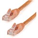 StarTech.com 35ft CAT6 Ethernet Cable - Orange Snagless Gigabit - 100W PoE UTP 650MHz Category 6 Patch Cord UL Certified Wiring/