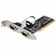 StarTech.com PCI Serial Parallel Combo Card with Dual Serial RS232 Ports (DB9) & 1x Parallel Port (DB25), PCI Adapter Expansion 