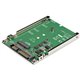 StarTech.com M.2 SATA SSD to 2.5in SATA Adapter Converter - Convert an M.2 SSD into a 7mm high 2.5in SATA 6Gbps Open Frame SSD -