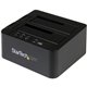 StarTech.com Standalone Hard Drive Duplicator, External Dual Bay HDD/SSD Cloner/Copier, USB 3.1 to SATA Drive Docking Station, D