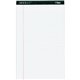 TOPS Docket Letr - Trim Legal Ruled White Legal Pads - Legal - 50 Sheets - Double Stitched - 0.34" Ruled - 16 lb Basis Weight - 