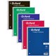 TOPS Wide Rule 1-subject Spiral Notebook - 70 Sheets - Wire Bound - 10 1/2" x 8" - 0.25" x 8" x 10.5" - Assorted Paper - BlackCa