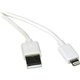Tripp Lite by Eaton USB-A to Lightning Sync/Charge Cable (M/M) - MFi Certified White 3 ft. (0.9 m) - Lightning/USB for iPad, iPh