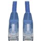 Tripp Lite by Eaton Cat6 Gigabit Snagless Molded (UTP) Ethernet Cable (RJ45 M/M) PoE Blue 50 ft. (15.24 m) - Category 6