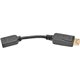 Tripp Lite by Eaton DisplayPort to HDMI Video Adapter Video Converter (M/F) HDCP Black 6 in. (15 cm) - DP 2 HD 1920x1200/1080P (