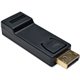 Tripp Lite by Eaton DisplayPort to HDMI Video Adapter Converter Compact 1080p M/F - 1 x DisplayPort Male Digital Audio/Video - 1