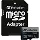 Verbatim 16GB Pro 600X microSDHC Memory Card with Adapter, UHS-I U3 Class 10 - Class 10/UHS-I (U3) - 90 MB/s Read1 Pack - 600x M