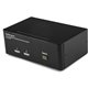 StarTech.com 2 Port Dual DisplayPort USB KVM Switch with Audio - Control 2 high-resolution dual DisplayPort computers with a sin