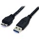 StarTech.com 3 ft Black SuperSpeed USB 3.0 (5Gbps) Cable A to Micro B - Connect a USB 3.2 Gen1 Micro USB External Hard drive to 