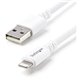 StarTech.com 3m (10ft) Long White AppleÂ 8-pin Lightning Connector to USB Cable for iPhone / iPod / iPad - Charge and Sync your 