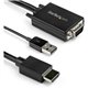 StarTech.com 10ft VGA to HDMI Converter Cable with USB Audio Support - 1080p Analog to Digital Video Adapter Cable - Male VGA to