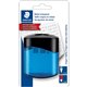 Staedtler Double-Hole Oval Metal Pencil Sharpener - Desktop - 2 Hole(s) - Assorted - 1 Each