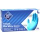 Safety Zone Powder Free Blue Nitrile Gloves - Large Size - Blue - Comfortable, Allergen-free, Silicone-free, Latex-free, Texture