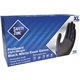 Safety Zone Powder Free Black Nitrile Gloves - X-Large Size - Black - Latex-free, Silicone-free, Allergen-free, Comfortable, Tex