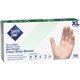 Safety Zone Powder Free Clear Vinyl Gloves - X-Large Size - Unisex - Clear - Latex-free, Comfortable, Allergen-free, Silicone-fr