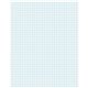 Ampad Graph Pad - 50 Sheets - Both Side Ruling Surface - 15 lb Basis Weight - Letter - 8 1/2" x 11" - White Paper - Pressboard C