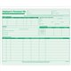 TOPS Record Jacket - 9 1/2" x 11 3/4" - Green - 5 / Carton
