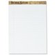 TOPS Second Nature Legal Rule Recycled Writing Pad - 50 Sheets - 0.34" Ruled - Red Margin - 15 lb Basis Weight - 8 1/2" x 11 3/4