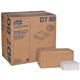 Tork Universal Masterfold Dispenser Napkin - 1 Ply - Masterfold - 13" x 12" - White - Fiber - Embossed, Textured - 12 / Carton