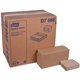 Tork Universal Masterfold Dispenser Napkin - 1 Ply - Masterfold - 13" x 12" - Natural - Fiber - Embossed, Textured - 12 / Carton