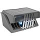 Tripp Lite by Eaton 10-Device Desktop AC Charging Station with Surge Protector for Tablets Laptops and E-Readers - Wired - Noteb