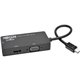 Tripp Lite by Eaton Keyspan Mini DisplayPort to VGA/DVI/HDMI All-in-One Video Converter Adapter 4K 30Hz HDMI DP1.2 Black 6-in. (