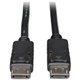 Tripp Lite by Eaton DisplayPort Cable with Latching Connectors 4K 60 Hz (M/M) Black 3 ft. (0.91 m) - (M/M) 3-ft.