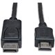 Tripp Lite by Eaton 6ft DisplayPort to HDMI Adapter Cable Video / Audio Cable DP M/M - Male DisplayPort - Type A Male HDMI - 6ft