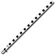 Tripp Lite by Eaton 12-Outlet Vertical Power Strip 120V 15A 15 ft. (4.57 m) Cord 5-15P 36 in. - NEMA 5-15P - 12 NEMA 5-15R - 15f