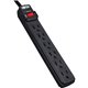 Tripp Lite by Eaton Protect It! 6-Outlet Surge Protector 6 ft. Cord 360 Joules Diagnostic LED Black Housing - 6 x NEMA 5-15R - 1
